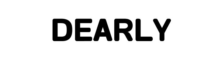 Dearly  免费字体下载