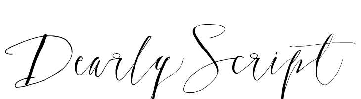DearlyScript Font