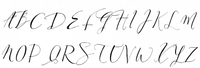 DearlyScript Fuentes MAYÚSCULAS