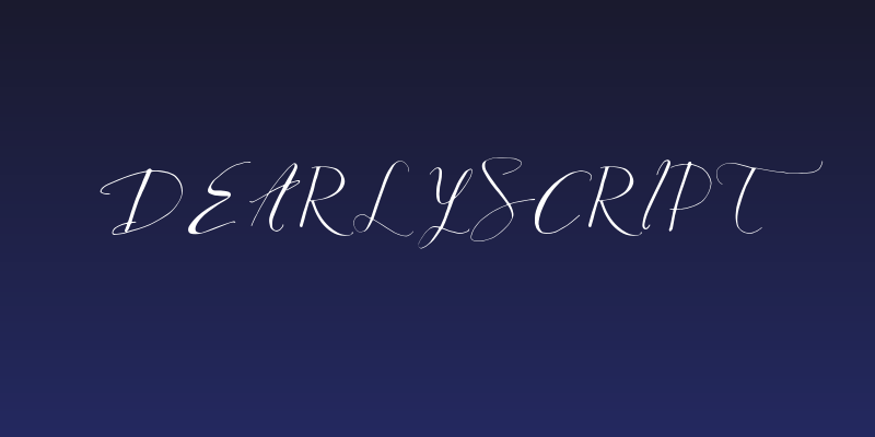 DearlyScript Social Header