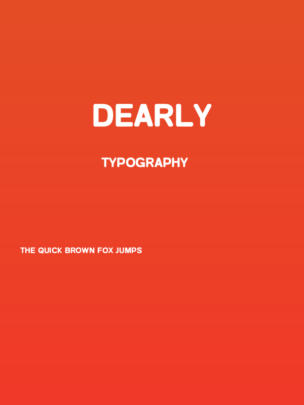 Dearly Poster