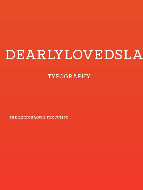 DearlylovedSlabOne Poster