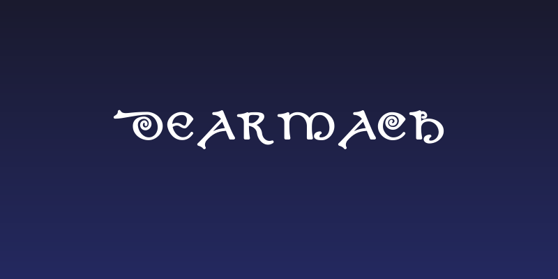 Dearmach Social Header