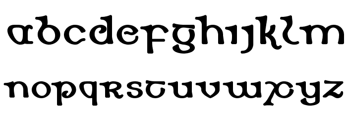 dearmach 字体 小写