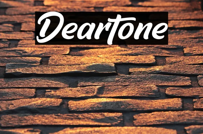 Deartone Example 1