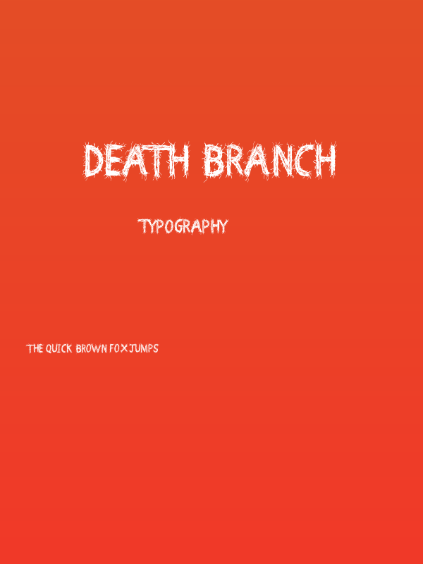 Death Branch Poster