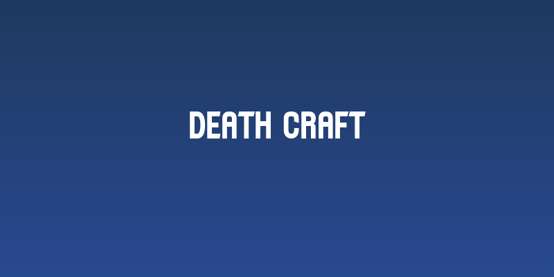 Death Craft Social Header