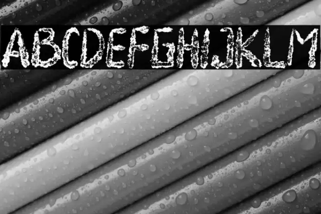 Death Demon Шрифта examples