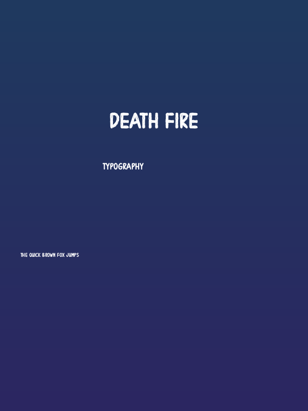Death Fire Poster