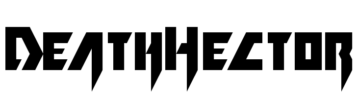 Death Hector  font caratteri gratis