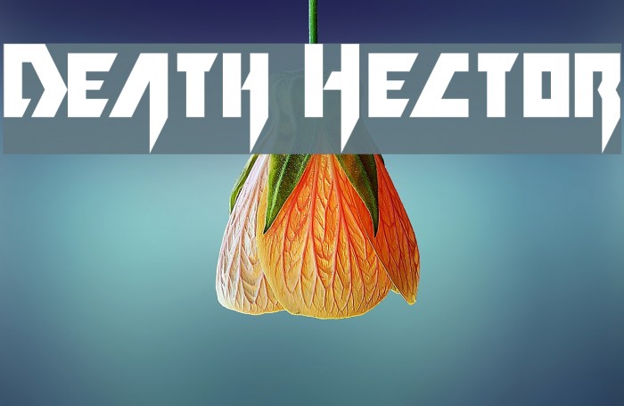 Death Hector Font examples
