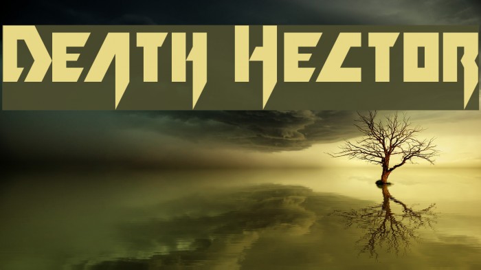 Death Hector Font examples