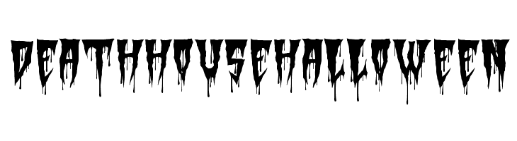 Death House Halloween  Скачать бесплатные шрифты