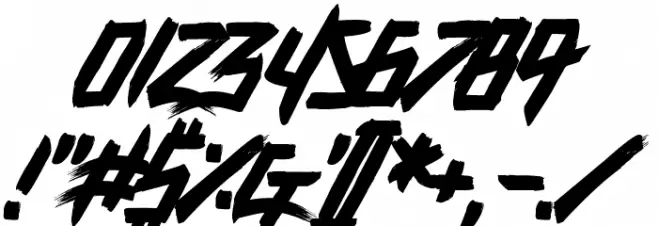 Death Knell Font OTHER CHARS