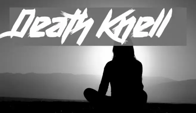Death Knell Font examples