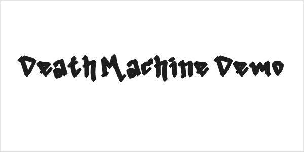 Death Machine Demo Logo