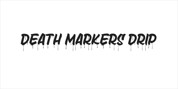 Death Markers Drip Logo