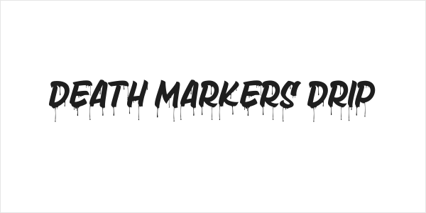 Death Markers Drip Logo