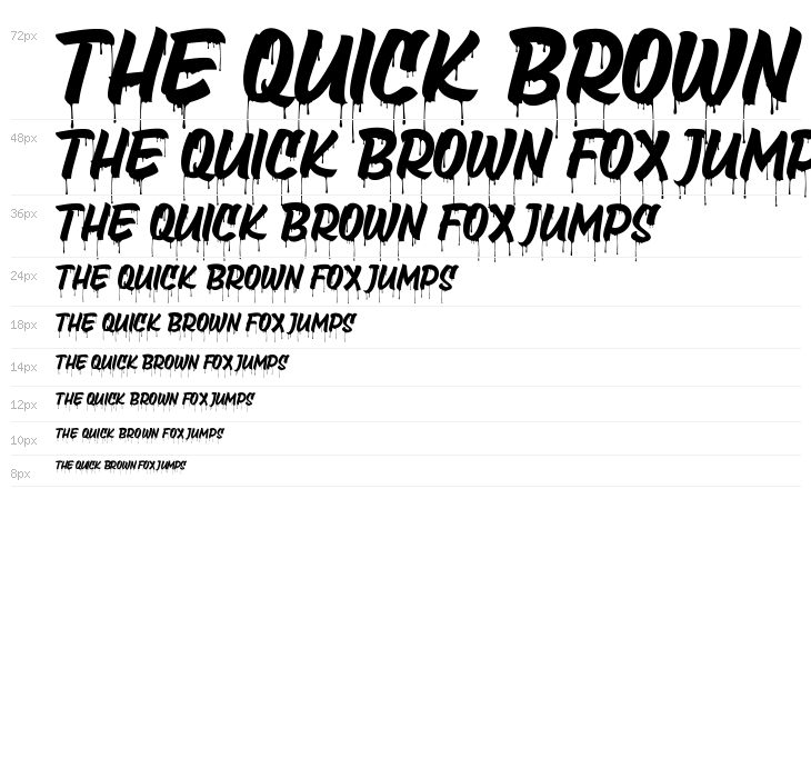 Death Markers Drip Waterfall