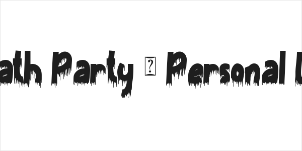 Death Party - Personal Use Logo