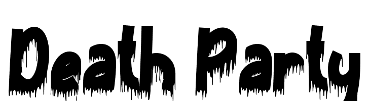 Death Party  Descarca Fonturi Gratis
