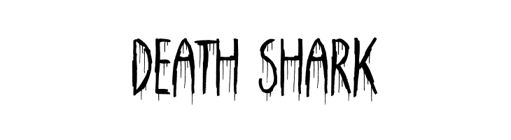 Death Shark  Fuentes Gratis Descargar