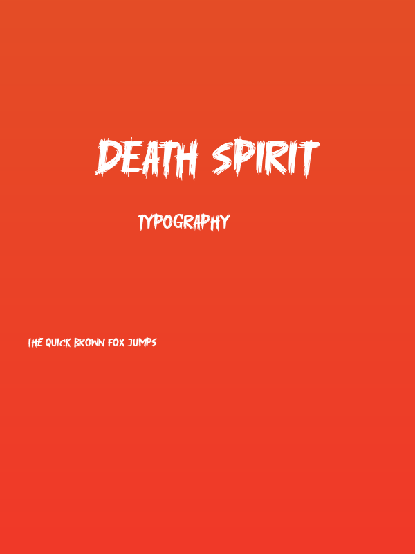 Death Spirit Poster