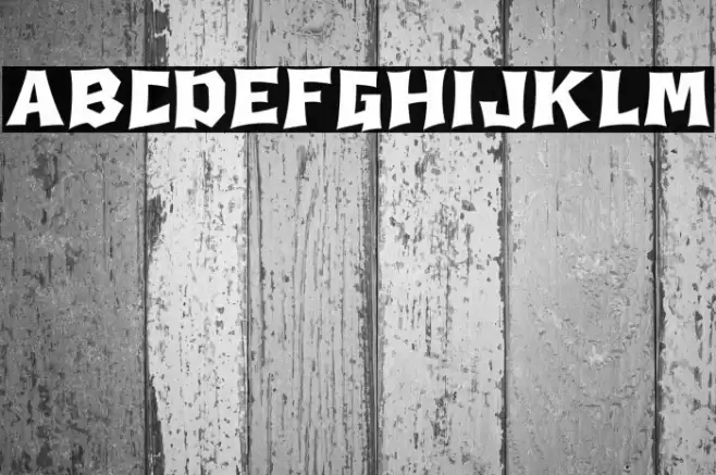 Death Squire フォント examples