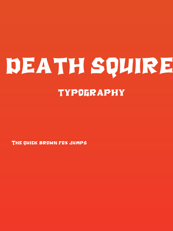Death Squire Poster