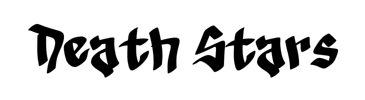 Death Stars Descarca Fonturi Gratis