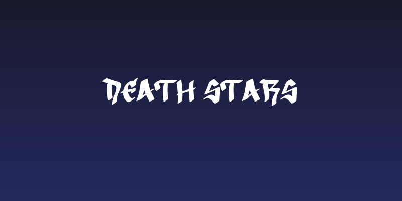 Death Stars Social Header