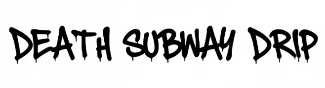 Death Subway Drip  تنزيل الخطوط