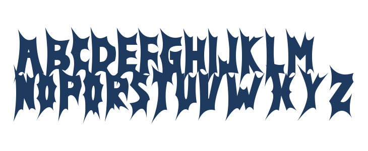 Death Thorn Uppercase