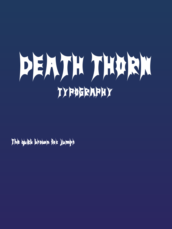 Death Thorn Poster