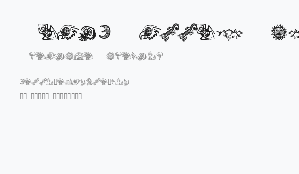 Death Valley Dingbats Business Card