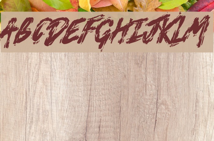 Death Valley Font examples