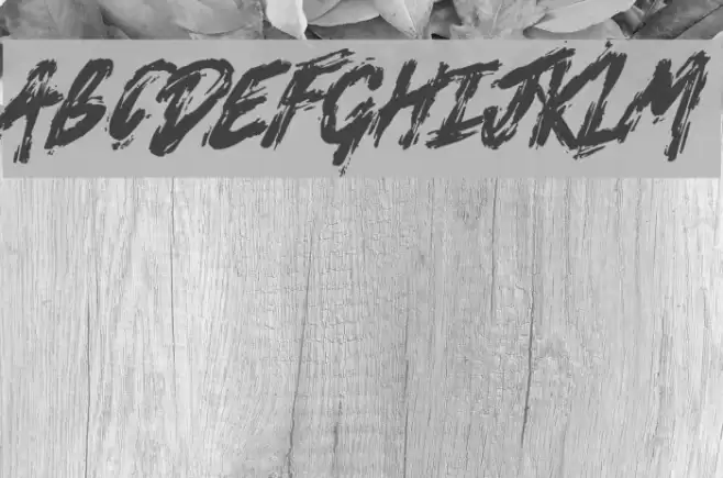 Death Valley Font examples