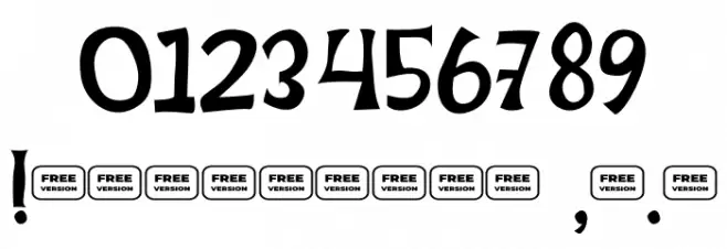 Death World Free Trial Font OTHER CHARS