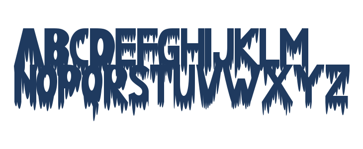 Death Zombie Uppercase