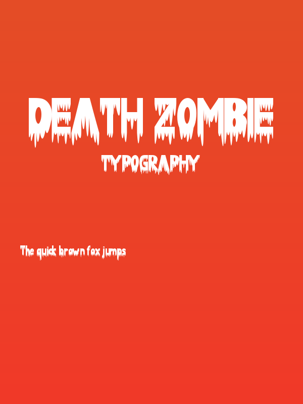 Death Zombie Poster