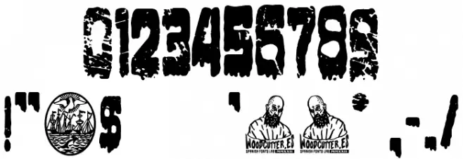 Death in Buenos Aires Font OTHER CHARS