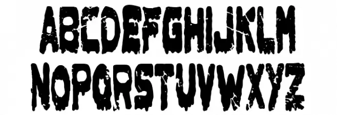 Death in Buenos Aires Font UPPERCASE