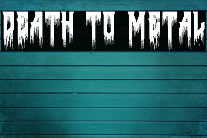 Download Font Untuk Band Death Metal