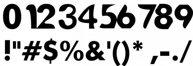 DeathFuturist Font OTHER CHARS