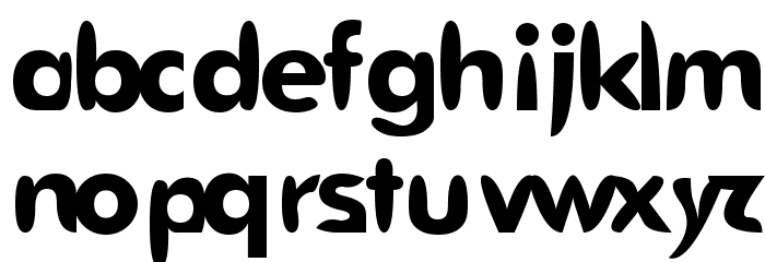 DeathFuturist Font LOWERCASE