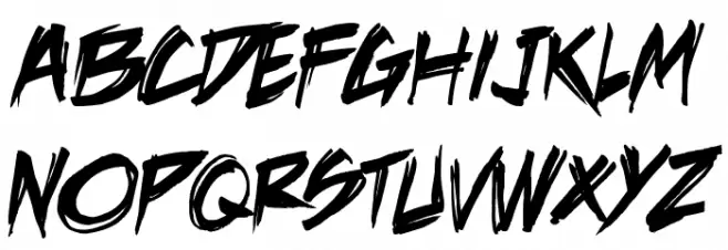 DeathRattle BB Schriftart Groß