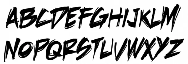 DeathRattleBB Caratteri MINUSCOLO