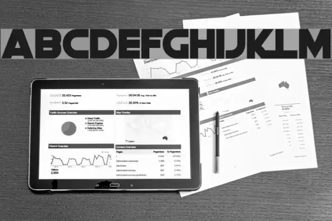 DeathStar Font examples