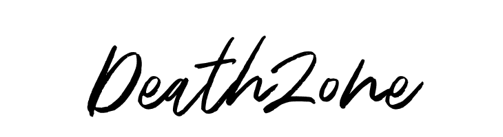 DeathZone  Fuentes Gratis Descargar
