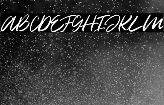 DeathZone Font examples